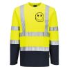 Hi-Vis Cotton Comfort Contrast T-Shirt L/S Thumbnail