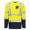 Hi-Vis Cotton Comfort Contrast T-Shirt L/S Thumbnail