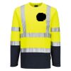 Hi-Vis Cotton Comfort Contrast T-Shirt L/S Thumbnail