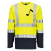Hi-Vis Cotton Comfort Contrast T-Shirt L/S Thumbnail