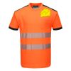 PW3 Hi-Vis Cotton Comfort T-Shirt S/S Thumbnail
