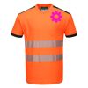 PW3 Hi-Vis Cotton Comfort T-Shirt S/S Thumbnail