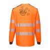 PW3 Hi-Vis Cotton Comfort T-Shirt L/S Thumbnail