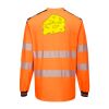 PW3 Hi-Vis Cotton Comfort T-Shirt L/S Thumbnail