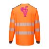 PW3 Hi-Vis Cotton Comfort T-Shirt L/S Thumbnail