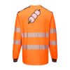 PW3 Hi-Vis Cotton Comfort T-Shirt L/S Thumbnail