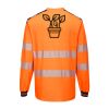 PW3 Hi-Vis Cotton Comfort T-Shirt L/S Thumbnail