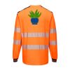 PW3 Hi-Vis Cotton Comfort T-Shirt L/S Thumbnail