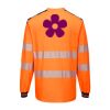 PW3 Hi-Vis Cotton Comfort T-Shirt L/S Thumbnail