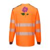 PW3 Hi-Vis Cotton Comfort T-Shirt L/S Thumbnail