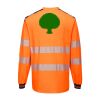 PW3 Hi-Vis Cotton Comfort T-Shirt L/S Thumbnail