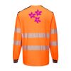 PW3 Hi-Vis Cotton Comfort T-Shirt L/S Thumbnail