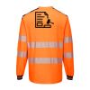 PW3 Hi-Vis Cotton Comfort T-Shirt L/S Thumbnail