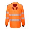 PW3 Hi-Vis Cotton Comfort T-Shirt L/S Thumbnail