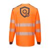 PW3 Hi-Vis Cotton Comfort T-Shirt L/S Thumbnail