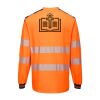 PW3 Hi-Vis Cotton Comfort T-Shirt L/S Thumbnail
