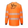PW3 Hi-Vis Cotton Comfort T-Shirt L/S Thumbnail