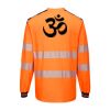 PW3 Hi-Vis Cotton Comfort T-Shirt L/S Thumbnail