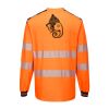 PW3 Hi-Vis Cotton Comfort T-Shirt L/S Thumbnail