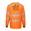 PW3 Hi-Vis Cotton Comfort T-Shirt L/S Thumbnail