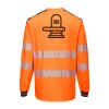 PW3 Hi-Vis Cotton Comfort T-Shirt L/S Thumbnail