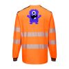 PW3 Hi-Vis Cotton Comfort T-Shirt L/S Thumbnail