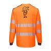 PW3 Hi-Vis Cotton Comfort T-Shirt L/S Thumbnail