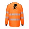 PW3 Hi-Vis Cotton Comfort T-Shirt L/S Thumbnail