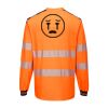 PW3 Hi-Vis Cotton Comfort T-Shirt L/S Thumbnail