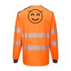 PW3 Hi-Vis Cotton Comfort T-Shirt L/S Thumbnail