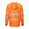 PW3 Hi-Vis Cotton Comfort T-Shirt L/S Thumbnail