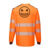 PW3 Hi-Vis Cotton Comfort T-Shirt L/S Thumbnail