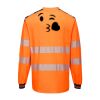 PW3 Hi-Vis Cotton Comfort T-Shirt L/S Thumbnail