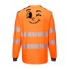 PW3 Hi-Vis Cotton Comfort T-Shirt L/S Thumbnail