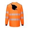 PW3 Hi-Vis Cotton Comfort T-Shirt L/S Thumbnail