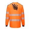 PW3 Hi-Vis Cotton Comfort T-Shirt L/S Thumbnail