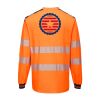 PW3 Hi-Vis Cotton Comfort T-Shirt L/S Thumbnail