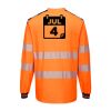 PW3 Hi-Vis Cotton Comfort T-Shirt L/S Thumbnail