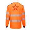 PW3 Hi-Vis Cotton Comfort T-Shirt L/S Thumbnail