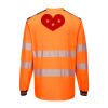 PW3 Hi-Vis Cotton Comfort T-Shirt L/S Thumbnail