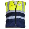 Cargo Hi-Vis Executive Vest Multi Pockets & ID Holder Thumbnail