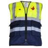 Cargo Hi-Vis Executive Vest Multi Pockets & ID Holder Thumbnail
