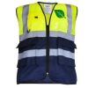 Cargo Hi-Vis Executive Vest Multi Pockets & ID Holder Thumbnail