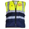 Cargo Hi-Vis Executive Vest Multi Pockets & ID Holder Thumbnail