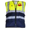 Cargo Hi-Vis Executive Vest Multi Pockets & ID Holder Thumbnail