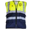 Cargo Hi-Vis Executive Vest Multi Pockets & ID Holder Thumbnail