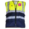 Cargo Hi-Vis Executive Vest Multi Pockets & ID Holder Thumbnail