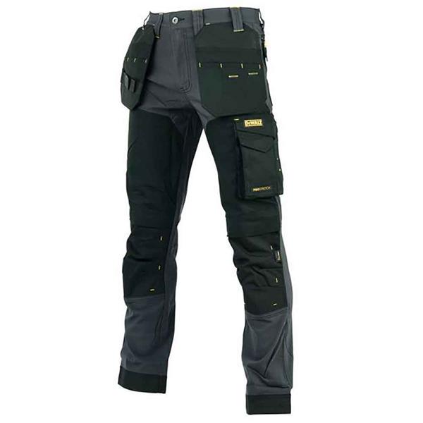 DeWalt Memphis Stretch Holster Work Trouser - Grey/Black